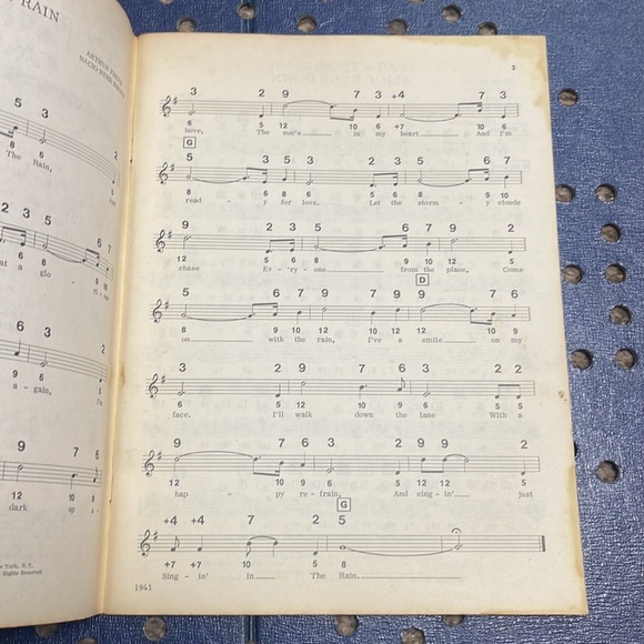 1975 organ sheet music 27 Nostalgic favorites - Picture 9 of 11